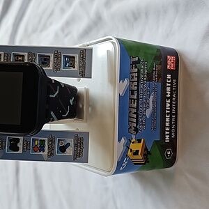 Minecraft interactive watch